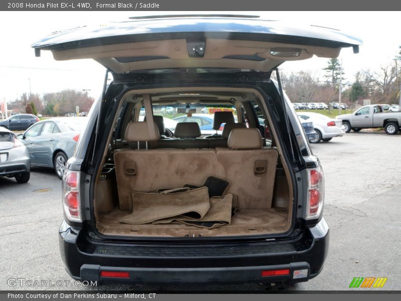 Formal Black / Saddle 2008 Honda Pilot EX-L 4WD