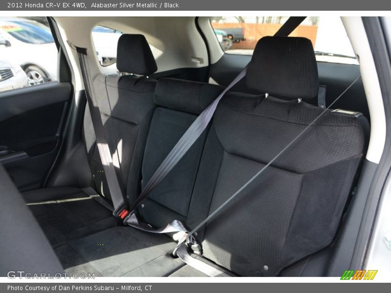 Alabaster Silver Metallic / Black 2012 Honda CR-V EX 4WD