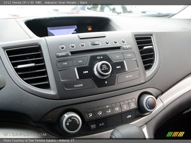 Alabaster Silver Metallic / Black 2012 Honda CR-V EX 4WD