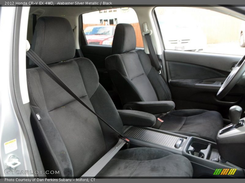 Alabaster Silver Metallic / Black 2012 Honda CR-V EX 4WD