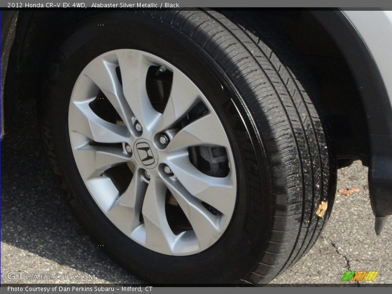 Alabaster Silver Metallic / Black 2012 Honda CR-V EX 4WD