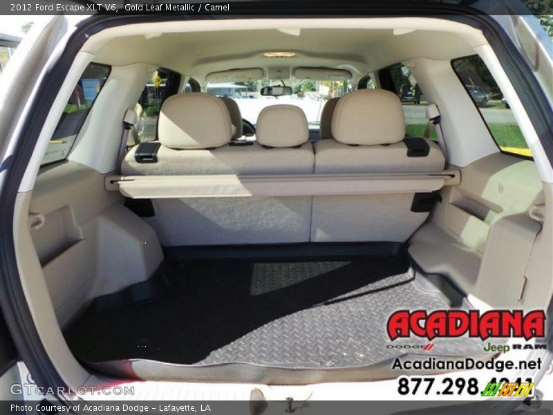 Gold Leaf Metallic / Camel 2012 Ford Escape XLT V6