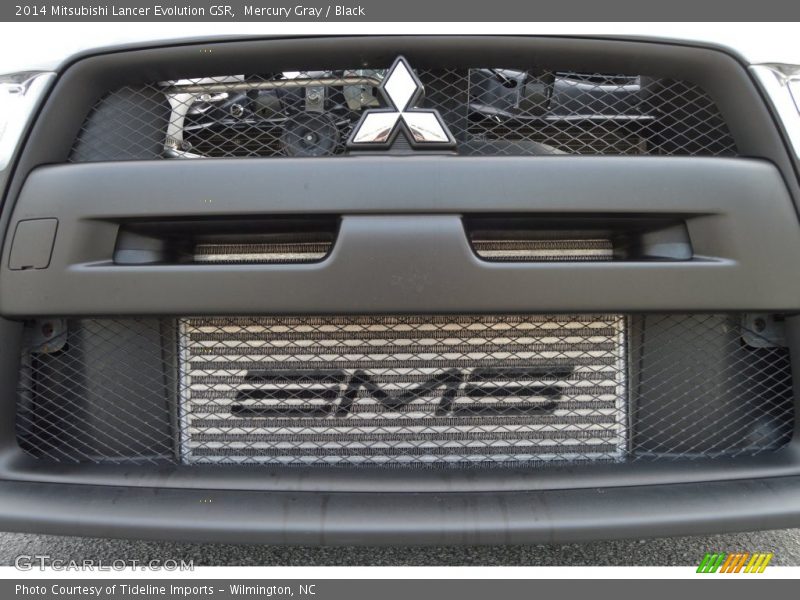 Mercury Gray / Black 2014 Mitsubishi Lancer Evolution GSR
