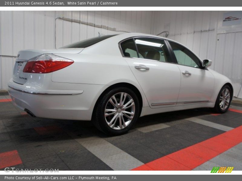 White Satin Pearl / Cashmere 2011 Hyundai Genesis 4.6 Sedan