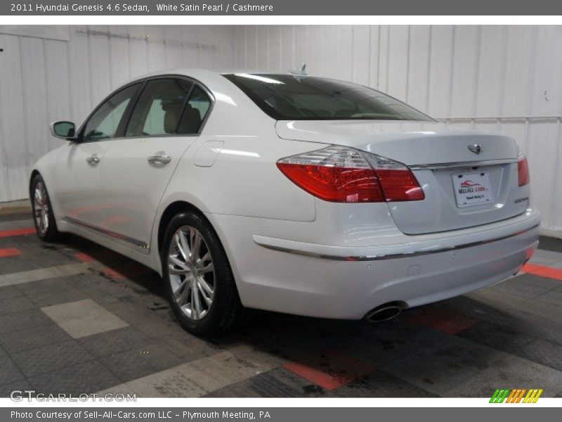 White Satin Pearl / Cashmere 2011 Hyundai Genesis 4.6 Sedan