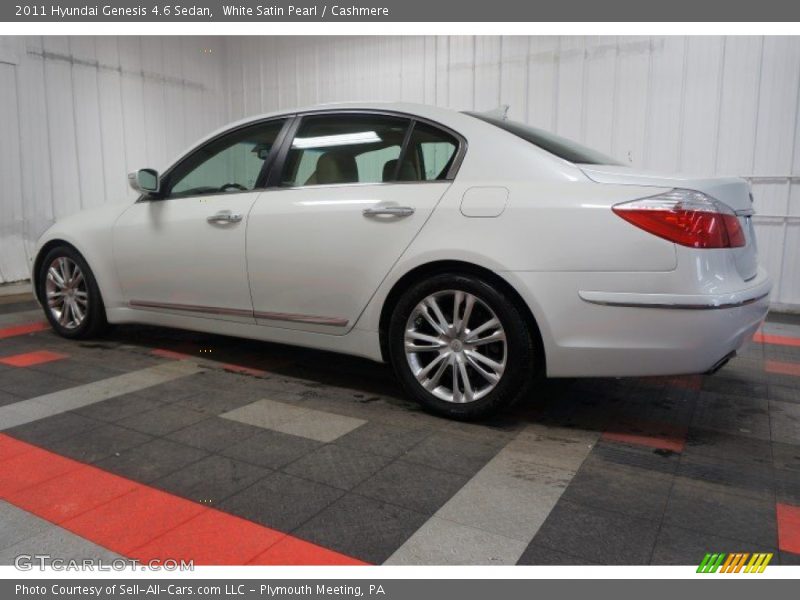 White Satin Pearl / Cashmere 2011 Hyundai Genesis 4.6 Sedan