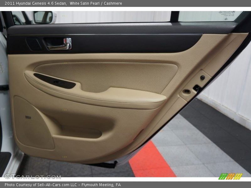 White Satin Pearl / Cashmere 2011 Hyundai Genesis 4.6 Sedan