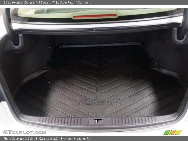 White Satin Pearl / Cashmere 2011 Hyundai Genesis 4.6 Sedan