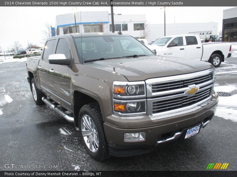 Brownstone Metallic / High Country Saddle 2014 Chevrolet Silverado 1500 High Country Crew Cab 4x4