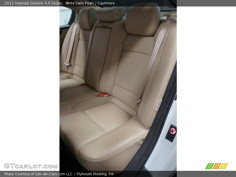White Satin Pearl / Cashmere 2011 Hyundai Genesis 4.6 Sedan
