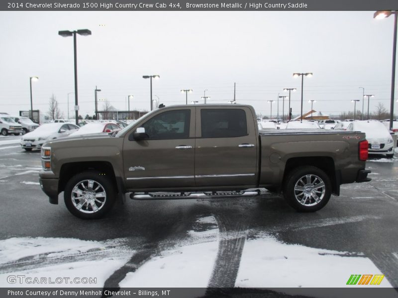 Brownstone Metallic / High Country Saddle 2014 Chevrolet Silverado 1500 High Country Crew Cab 4x4