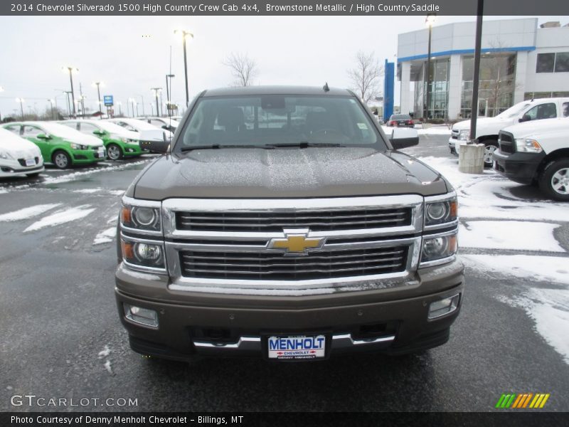 Brownstone Metallic / High Country Saddle 2014 Chevrolet Silverado 1500 High Country Crew Cab 4x4