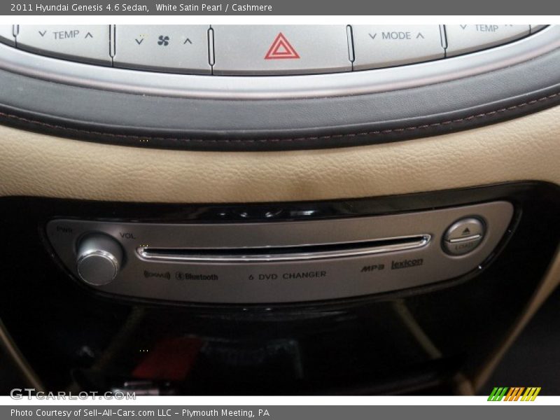 White Satin Pearl / Cashmere 2011 Hyundai Genesis 4.6 Sedan