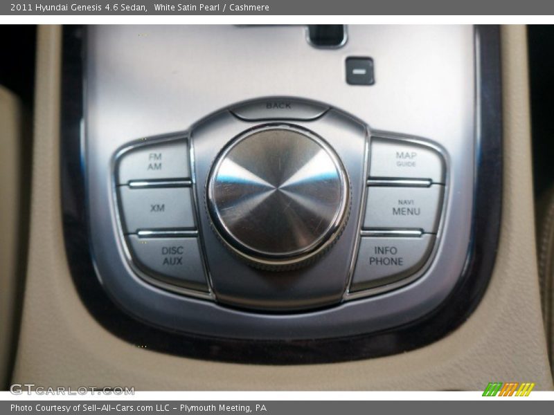 White Satin Pearl / Cashmere 2011 Hyundai Genesis 4.6 Sedan