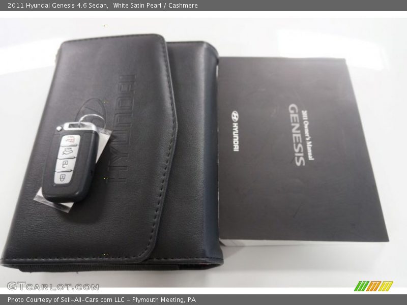 White Satin Pearl / Cashmere 2011 Hyundai Genesis 4.6 Sedan