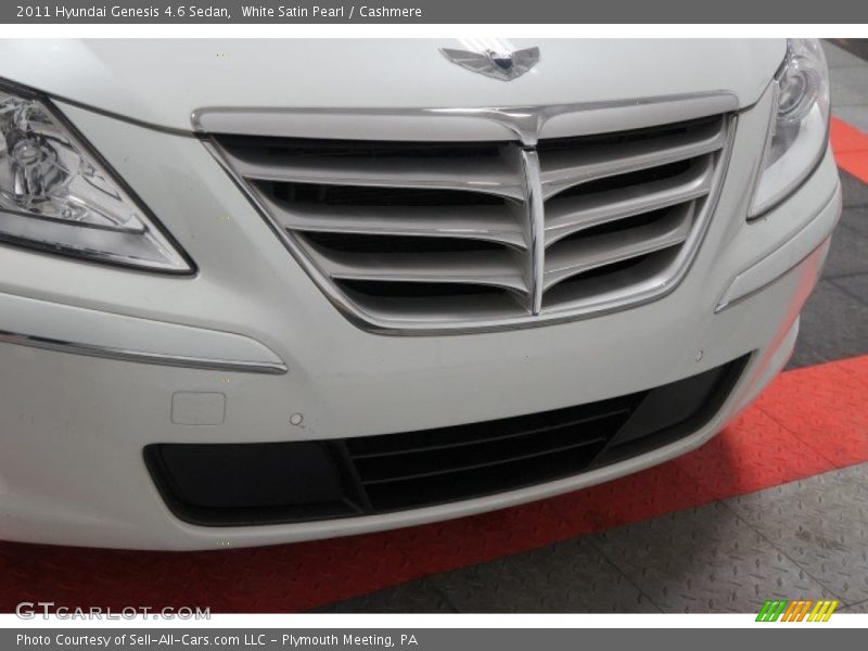 White Satin Pearl / Cashmere 2011 Hyundai Genesis 4.6 Sedan