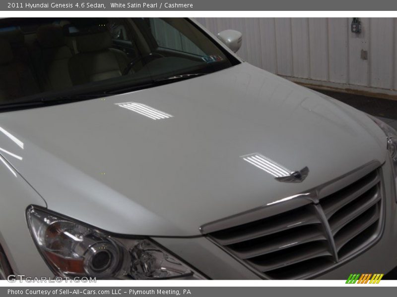 White Satin Pearl / Cashmere 2011 Hyundai Genesis 4.6 Sedan