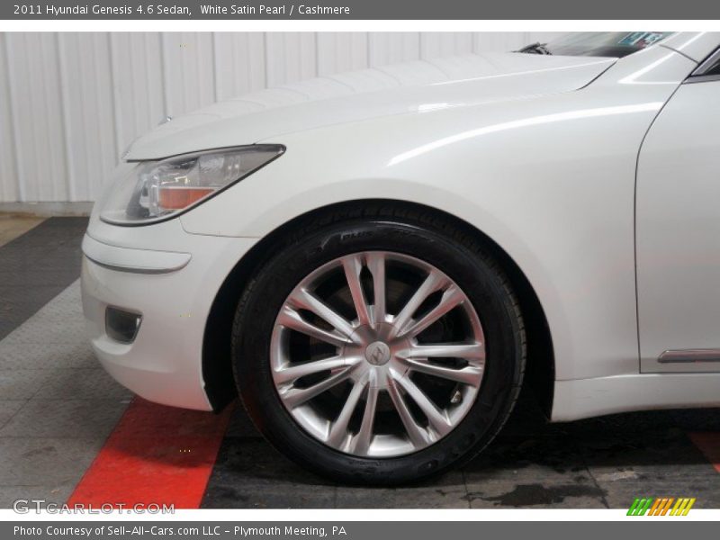 White Satin Pearl / Cashmere 2011 Hyundai Genesis 4.6 Sedan