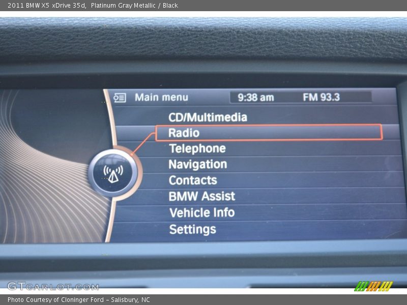 Platinum Gray Metallic / Black 2011 BMW X5 xDrive 35d