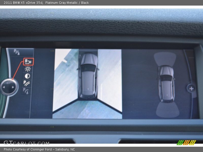 Platinum Gray Metallic / Black 2011 BMW X5 xDrive 35d