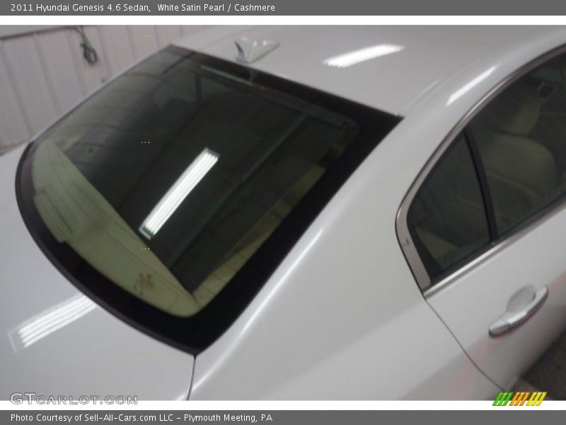 White Satin Pearl / Cashmere 2011 Hyundai Genesis 4.6 Sedan