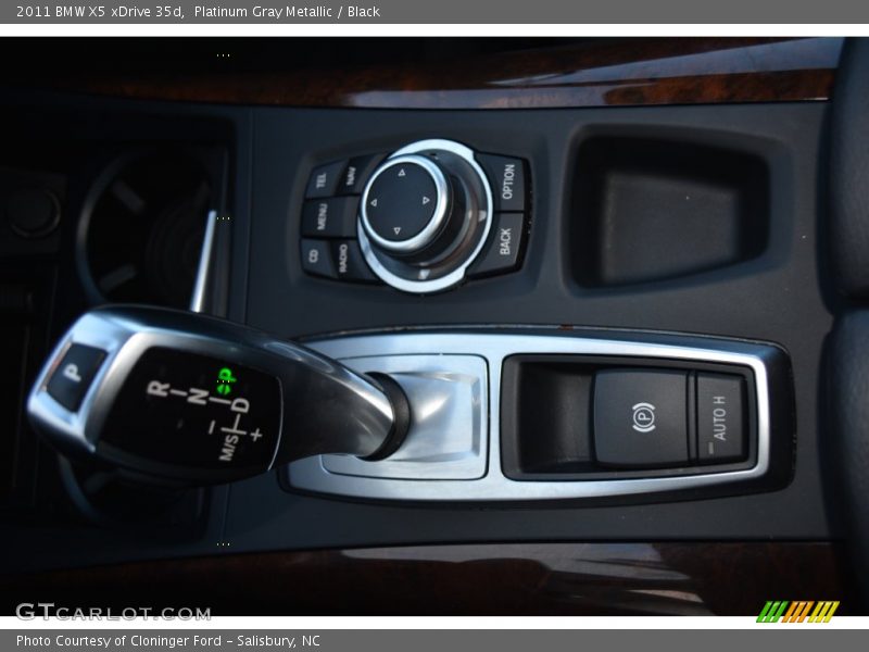 Platinum Gray Metallic / Black 2011 BMW X5 xDrive 35d