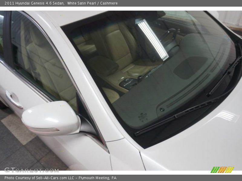 White Satin Pearl / Cashmere 2011 Hyundai Genesis 4.6 Sedan