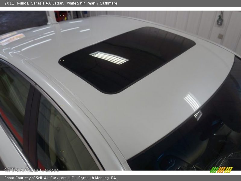 White Satin Pearl / Cashmere 2011 Hyundai Genesis 4.6 Sedan