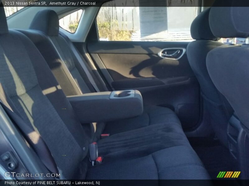 Amethyst Gray / Charcoal 2013 Nissan Sentra SR