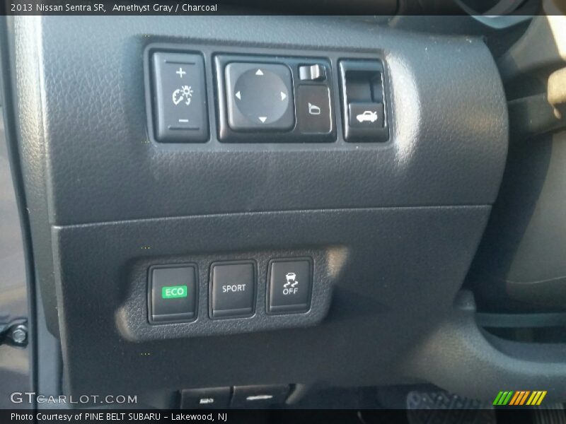 Amethyst Gray / Charcoal 2013 Nissan Sentra SR