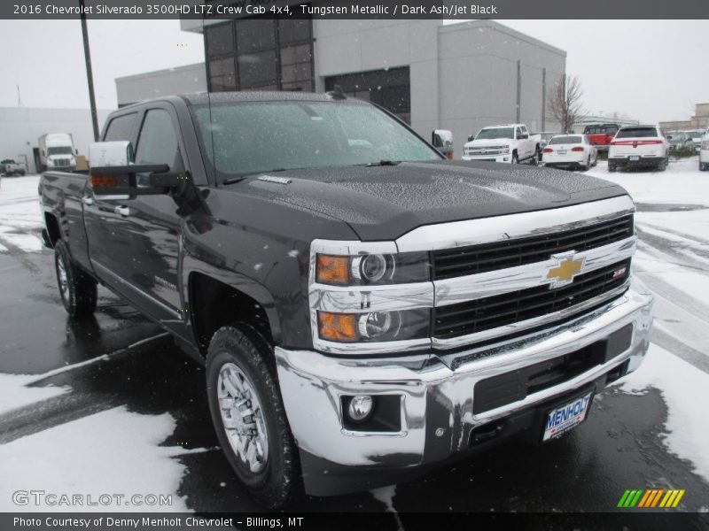 Tungsten Metallic / Dark Ash/Jet Black 2016 Chevrolet Silverado 3500HD LTZ Crew Cab 4x4