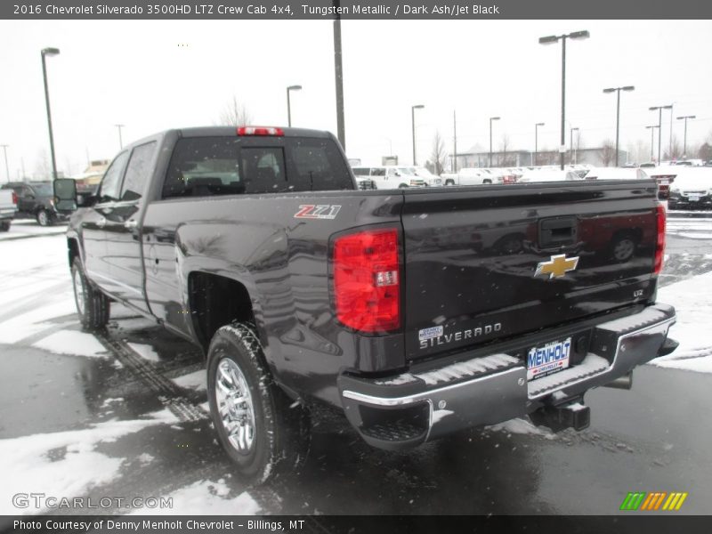 Tungsten Metallic / Dark Ash/Jet Black 2016 Chevrolet Silverado 3500HD LTZ Crew Cab 4x4