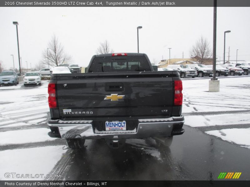 Tungsten Metallic / Dark Ash/Jet Black 2016 Chevrolet Silverado 3500HD LTZ Crew Cab 4x4