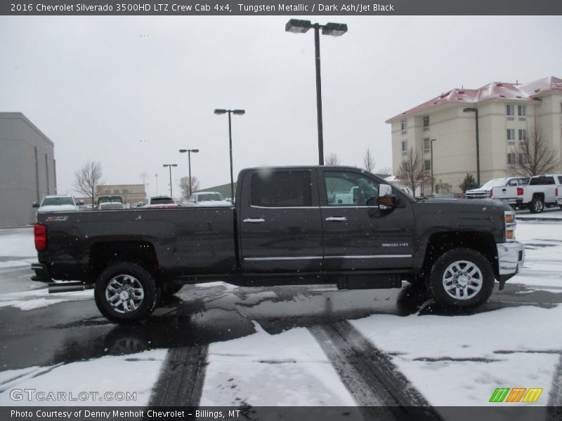 Tungsten Metallic / Dark Ash/Jet Black 2016 Chevrolet Silverado 3500HD LTZ Crew Cab 4x4
