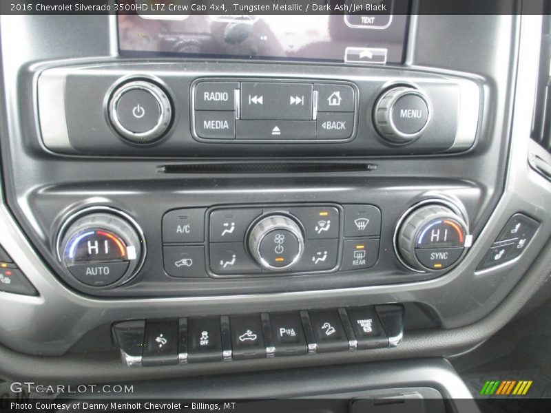 Tungsten Metallic / Dark Ash/Jet Black 2016 Chevrolet Silverado 3500HD LTZ Crew Cab 4x4