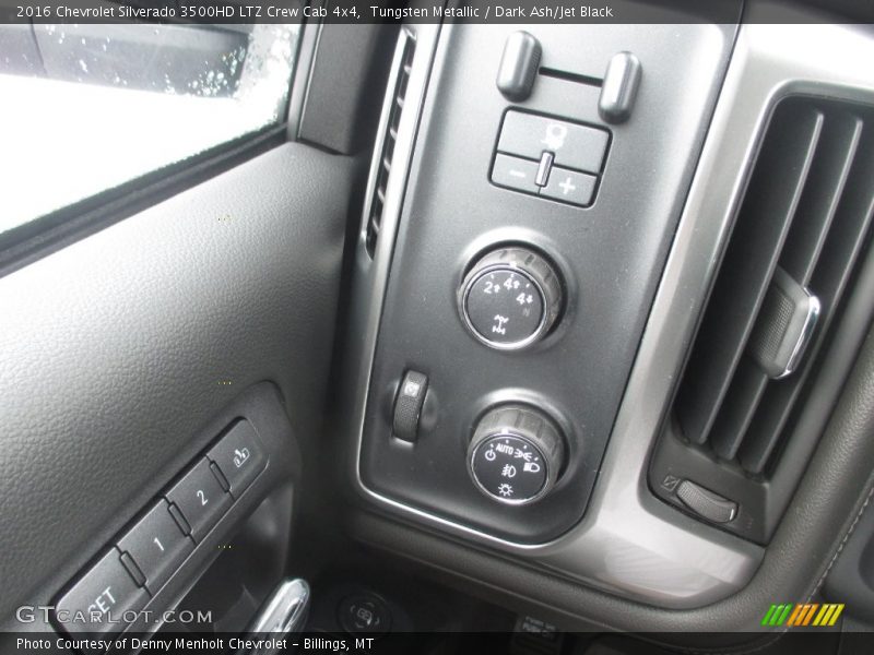 Tungsten Metallic / Dark Ash/Jet Black 2016 Chevrolet Silverado 3500HD LTZ Crew Cab 4x4