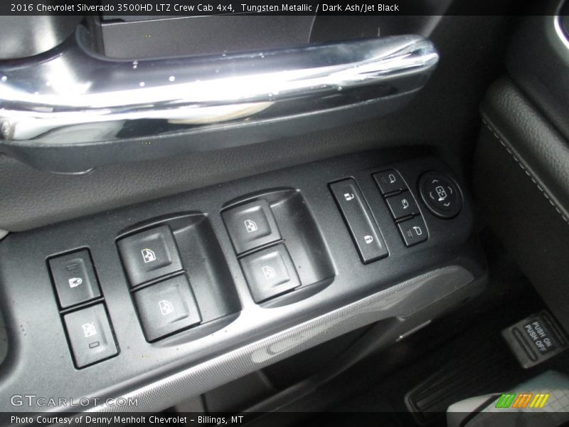 Tungsten Metallic / Dark Ash/Jet Black 2016 Chevrolet Silverado 3500HD LTZ Crew Cab 4x4