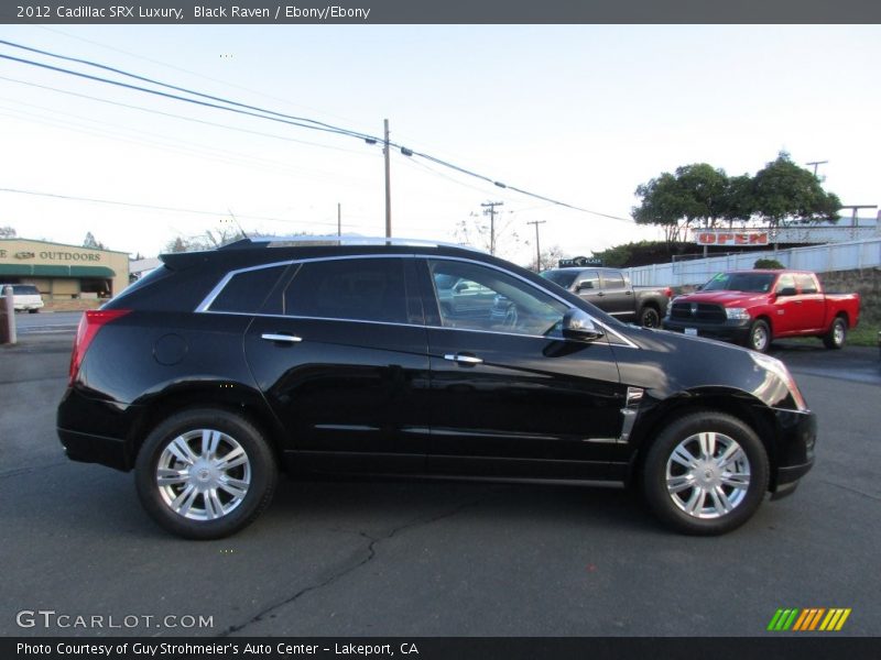 Black Raven / Ebony/Ebony 2012 Cadillac SRX Luxury