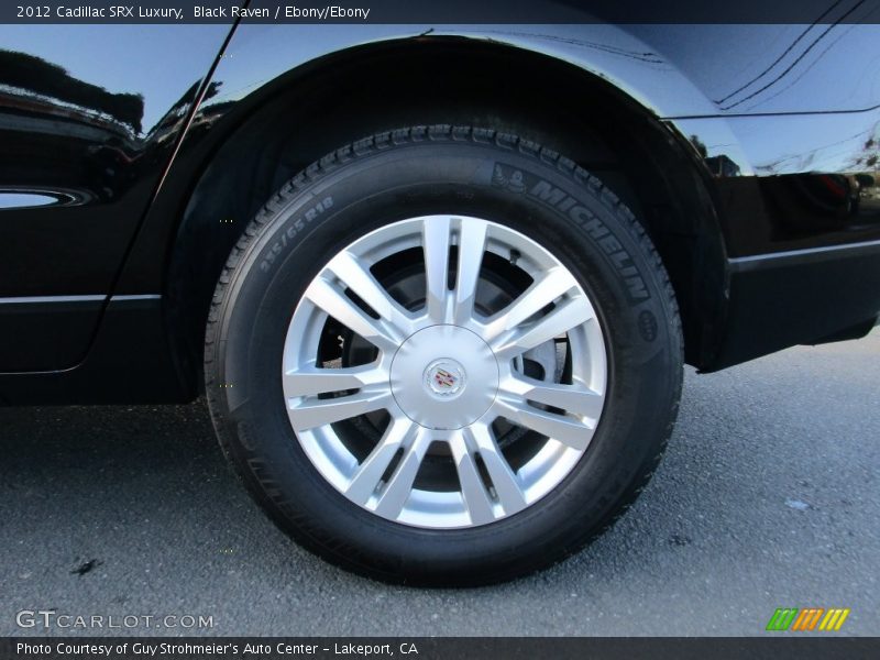 Black Raven / Ebony/Ebony 2012 Cadillac SRX Luxury
