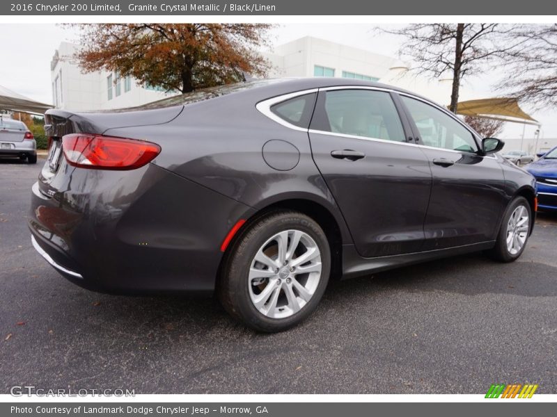 Granite Crystal Metallic / Black/Linen 2016 Chrysler 200 Limited