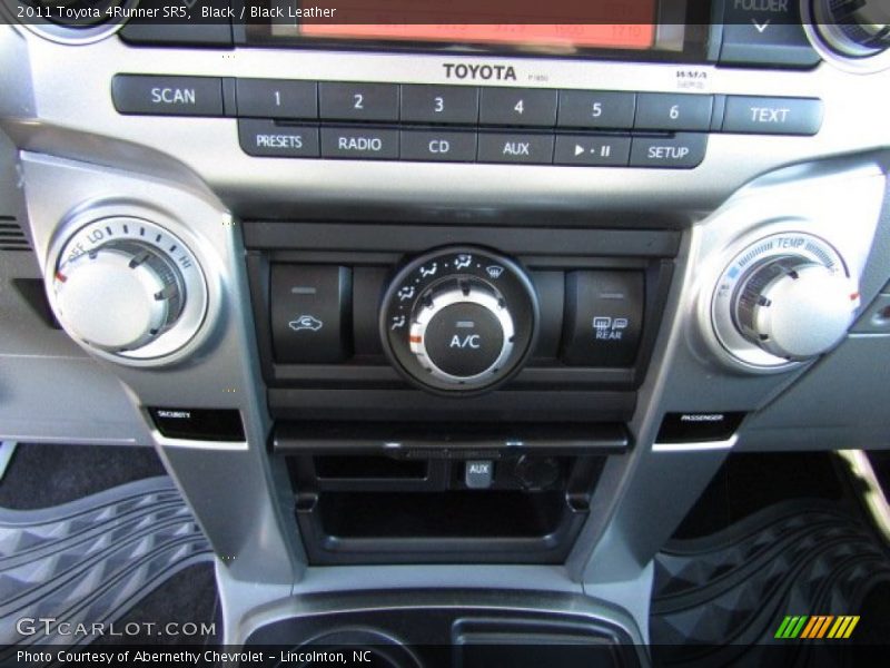 Black / Black Leather 2011 Toyota 4Runner SR5