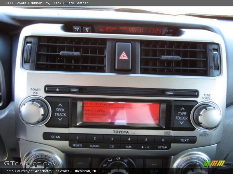 Black / Black Leather 2011 Toyota 4Runner SR5