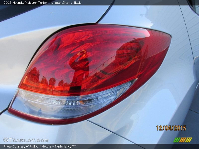 Ironman Silver / Black 2015 Hyundai Veloster Turbo