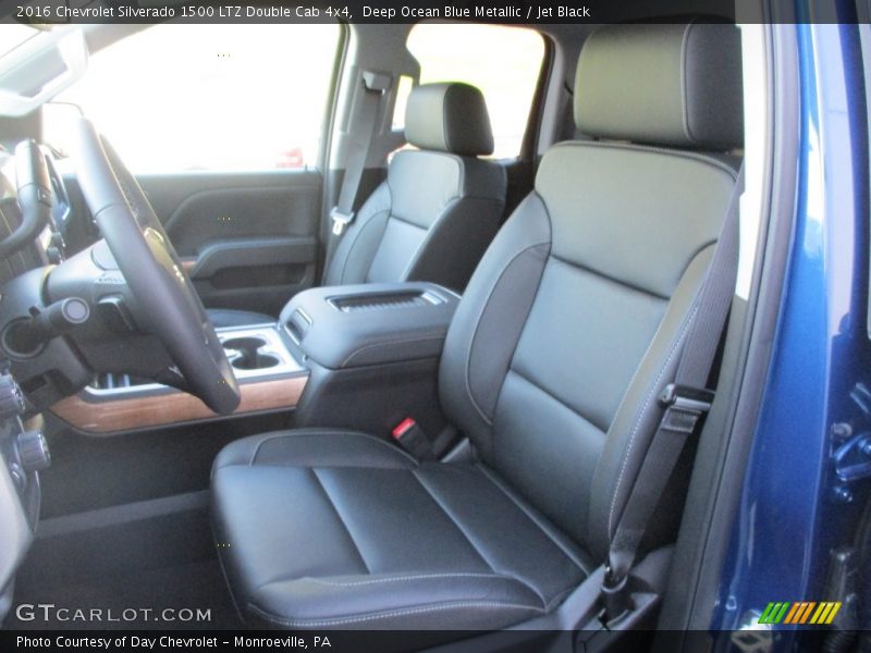 Front Seat of 2016 Silverado 1500 LTZ Double Cab 4x4