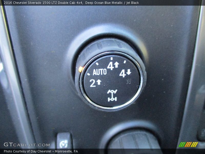 Controls of 2016 Silverado 1500 LTZ Double Cab 4x4