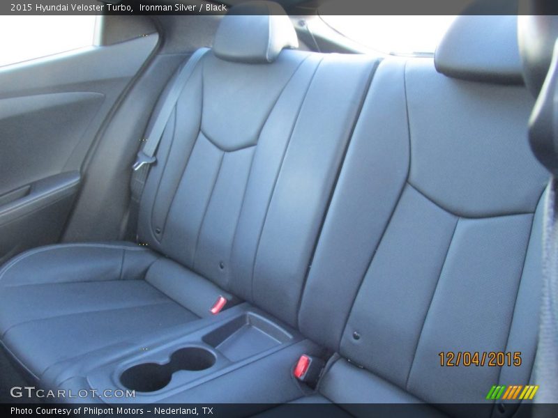 Ironman Silver / Black 2015 Hyundai Veloster Turbo