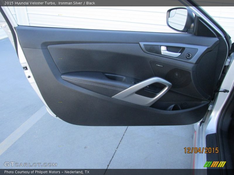 Ironman Silver / Black 2015 Hyundai Veloster Turbo