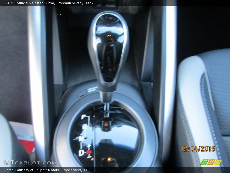 Ironman Silver / Black 2015 Hyundai Veloster Turbo