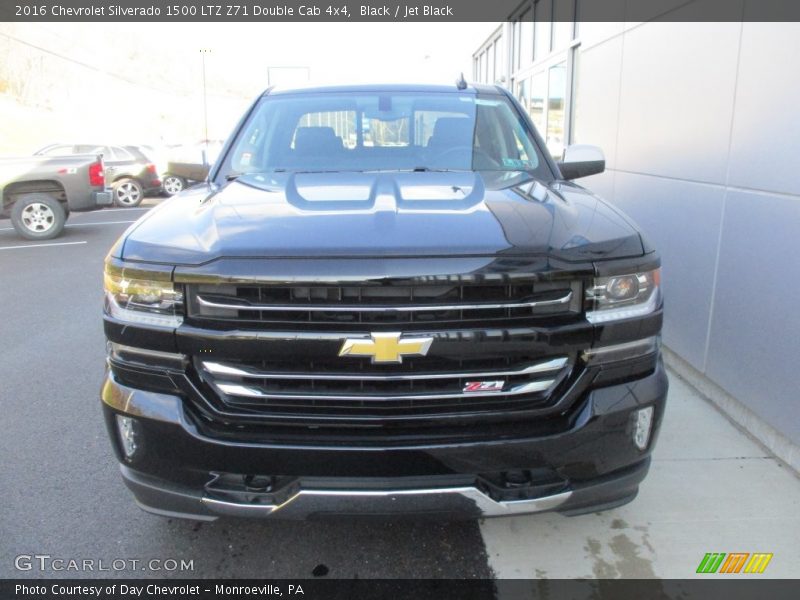 Black / Jet Black 2016 Chevrolet Silverado 1500 LTZ Z71 Double Cab 4x4