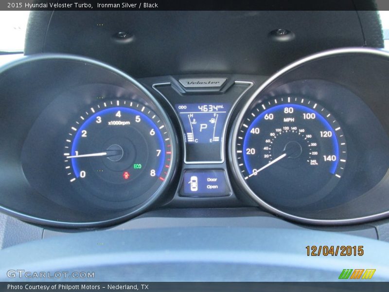 Ironman Silver / Black 2015 Hyundai Veloster Turbo